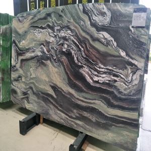 Cipollino Ondulato marmora plāksne