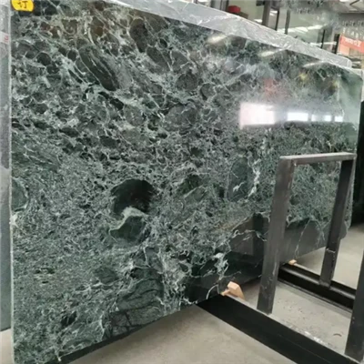 Verde Alpi marmora plāksne