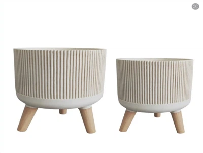 Āra Terrazzo Fibre Māla puķu pods